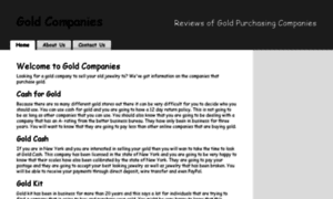 Gold-companies.net thumbnail