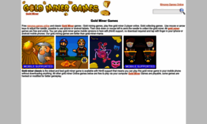 Gold-miner-games.com thumbnail