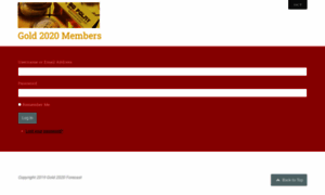 Gold2020members.com thumbnail