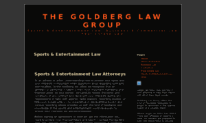 Goldberglawgroup.wordpress.com thumbnail
