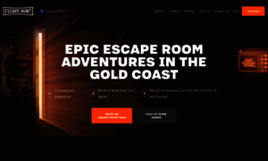 Goldcoast.escapehunt.com thumbnail