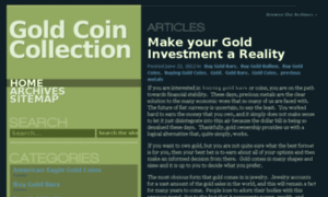 Goldcoincollection.org thumbnail