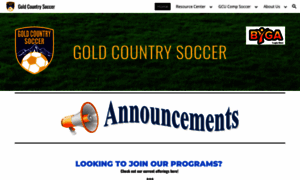 Goldcountrysoccer.org thumbnail