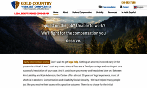 Goldcountryworkerscomp.com thumbnail