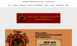 Golden-tiger-karate.com thumbnail