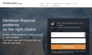 Golden-valley-lending.org thumbnail