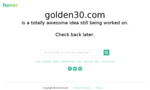 Golden30.com thumbnail