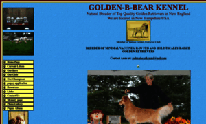 Goldenbearkennel.com thumbnail