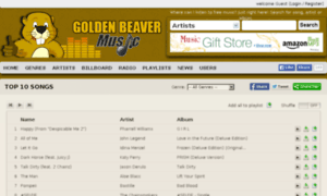 Goldenbeavermusic.com thumbnail