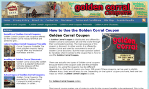 Goldencorralcouponsguide.com thumbnail