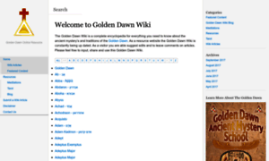 Goldendawnwiki.com thumbnail