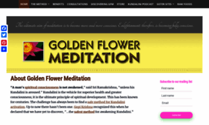 Goldenflowermeditation.com thumbnail