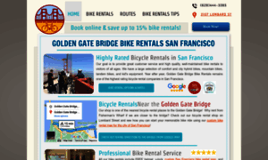 Goldengatebridgebikerental.com thumbnail