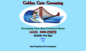 Goldengategrooming.com thumbnail