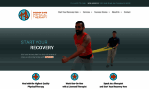 Goldengatephysicaltherapy.com thumbnail