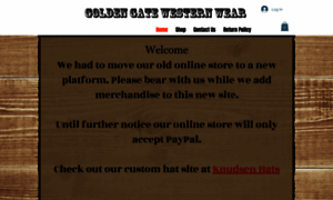 Goldengatewesternwear.com thumbnail