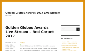 Goldenglobes2017live.com thumbnail