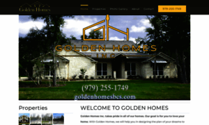 Goldenhomesbcs.com thumbnail