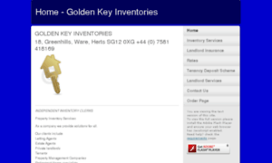 Goldenkeyinventories.co.uk thumbnail