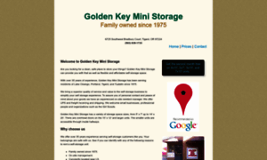 Goldenkeyministorage.com thumbnail