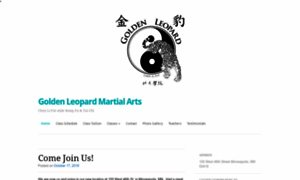 Goldenleopardkungfu.com thumbnail