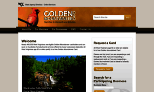 Goldenmountaineer.wv.gov thumbnail