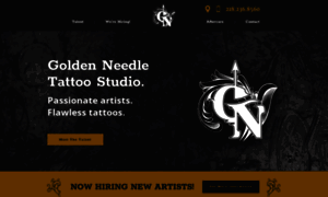 Goldenneedletattoostudio.com thumbnail