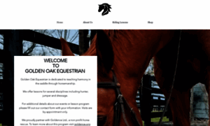 Goldenoakequestrian.com thumbnail