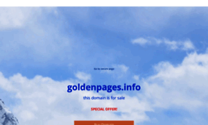 Goldenpages.info thumbnail