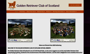 Goldenretrieverclubofscotland.com thumbnail