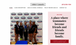 Goldensgymnastics.com thumbnail