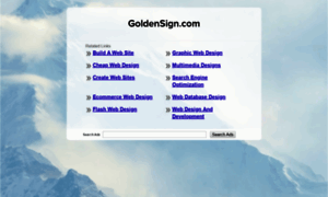 Goldensign.com thumbnail