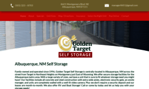 Goldentargetselfstorage.com thumbnail