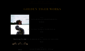 Goldentigerworks.bigcartel.com thumbnail