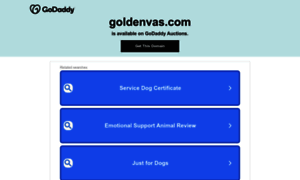 Goldenvas.com thumbnail