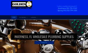 Goldenxplumbingsupply.net thumbnail