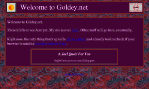 Goldey.net thumbnail