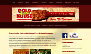 Goldhousepizza.com thumbnail
