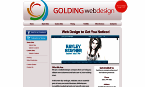 Goldingwebdesign.com thumbnail