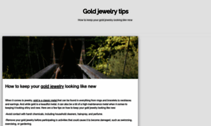 Goldjewelrytips.w3spaces.com thumbnail