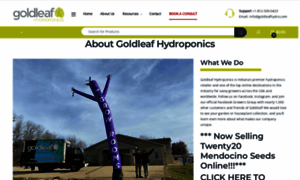 Goldleafhydroponics.com thumbnail