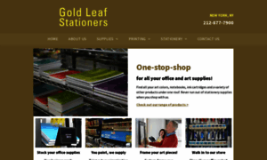 Goldleafstationersnyc.com thumbnail