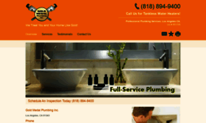 Goldmedalplumbinginc.net thumbnail