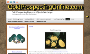 Goldprospectingonline.com thumbnail