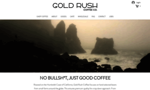 Goldrushcoffee.com thumbnail