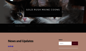 Goldrushmainecoons.com thumbnail