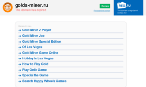 Golds-miner.ru thumbnail