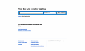 Goldstar.container-tracking.org thumbnail