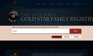 Goldstarfamilyregistry.com thumbnail