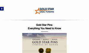 Goldstarpins.org thumbnail
